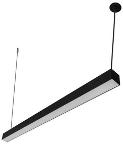 Pendente Led Aluminio Acrilico 35,6W 4000K New Fit40 - PRETO