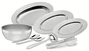 Kit para Servir Tramontina Buena em Aço Inox 8 Peças