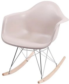 Cadeira Eames com Braco Base Balanco Fendi Fosco - 35821 Sun House
