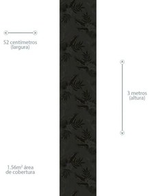 Papel de Parede Wood Dream Dark 0.52m x 3.00m