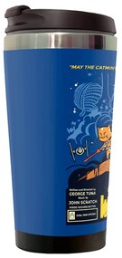 Copo Térmico 500ml Inox Gato Cat Wars