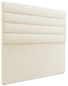 Cabeceira California Para Cama Box King 190 cm Veludo Bege - D'Rossi