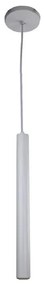 Pendente Tubo Aluminio 40Cmx4 - BRANCO