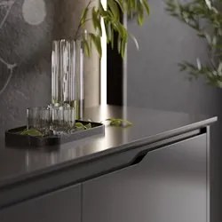 Buffet Aparador para Sala de Jantar 163cm Flow Preto - EJ Móveis