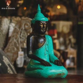 Escultura Buda Thai 30cm | Bali