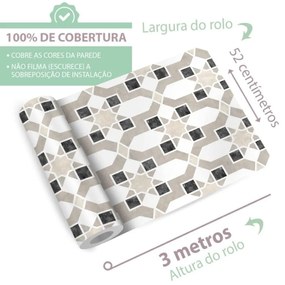 Papel Para Cozinha Banheiro Branco Marrom Cinza | Dcorando