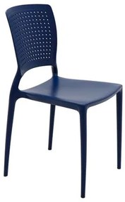 Cadeira Tramontina Safira Summa em Polipropileno e Fibra de Vidro Azul Yale