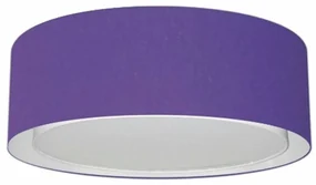 Plafon Para Corredor Cilíndrico SC-3038 Cúpula Cor Roxo