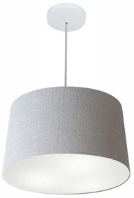 Pendente Cone Rustico Cinza MJ-4247 Para Mesa de Jantar e Estar