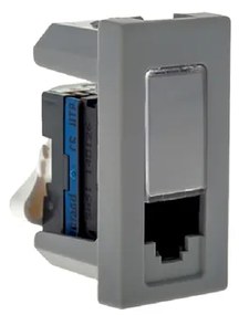 Modulo Tomada De Rede Lcs2 Rj45 Pial Plus+ - CINZA