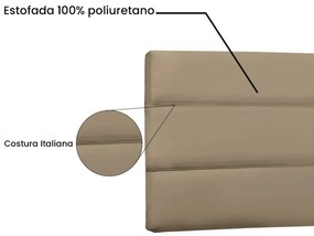 Painel Cama Casal Nubia SPZ 140cm Suede