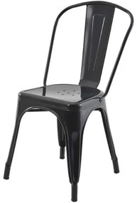 Cadeira Iron Tolix Preta - 22548 Sun House