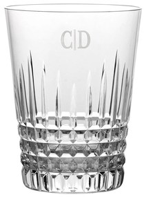 Copo de Cristal P/ Caipirinha Lapidado Artesanal - Transparente - 41  Incolor