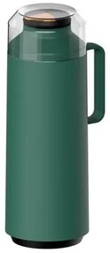Garrafa Térmica Tramontina Exata em Polipropileno Verde com Ampola de Vidro 1 Litro