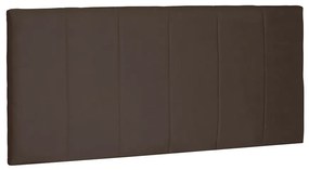 Cabeceira Painel Arizona Para Cama Box Casal 140 cm Suede - D'Rossi - Caramelo