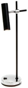 Abajur Vertical Haste Tubinho Articulado 12X15X50Cm Metal 01Xmr11 | Ol... (GRAFITE / COBRE FOSCO)