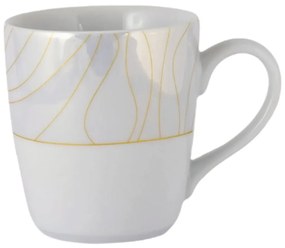 Caneca Porcelana Schmidt 225Ml - Dec. Golden Oak 2387