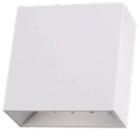 Arandela Astral 12X12X5Cm Led 4W 3000K Ip65 Branco |Opus Hm 38100