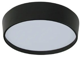 Plafon Sobrepor Aluminio Ravena 54Cm - PRETO