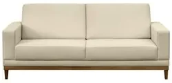 Sofá Living 160cm 2 Lugares Kayrós D05 Suede Bege - Mpozenato