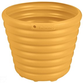 Cachepô Vaso Tramontina Mimmo em Plástico Amarelo 1,7 L -  Tramontina