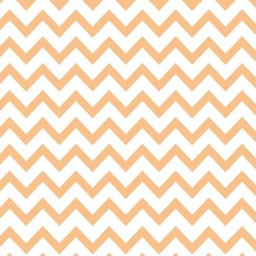 Papel de parede adesivo Chevron creme e branco