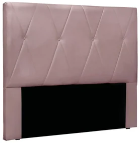Cabeceira Cama Box Solteiro 90 cm Aquilla Veludo S04 - D'Rossi - Lilás