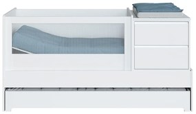 Berço Multifuncional 7 em 1 Sol e Mar - Branco