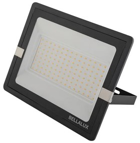 Projetor Led Aluminio Preto 100w 110 6500k Ip65