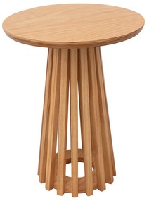Mesa de Apoio Irvin Base Ripada Madeira de Reflorestamento