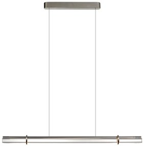 Pendente Led Aluminio Platinum 24w 3000k Minimal