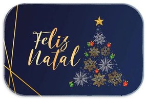 Capacho Feliz Natal 34x60 cm