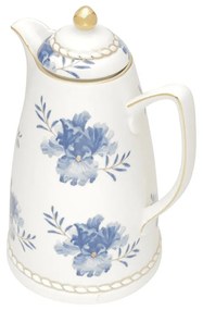 Garrafa Térmica De Porcelana Floral 28cm 900ml 35579 Wolff