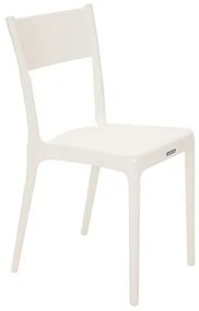 Cadeira Tramontina Diana Branca em Polipropileno e Fibra de Vidro
