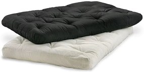 Colchonete Futon Dobravel Enrolavel 170X60X13 Orthovida (Preto)
