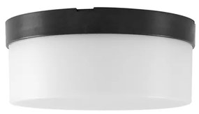 Arandela Led Redonda Abs 8W 3000K Ip65 Jabuti - PRETO