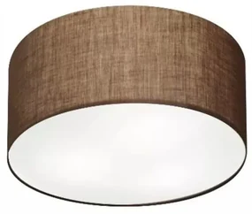 Plafon Para Sala de tv Cilíndrico TV-3047 Cúpula Cor Café