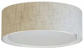 Plafon Para Corredor Cilíndrico SC-3038 Cúpula Cor Rústico Bege