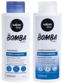 Kit Shampoo e Condicionador S.O.S Bomba 200 Ml