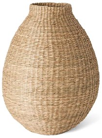 Vaso em Fibra Natural Oval - 35cm