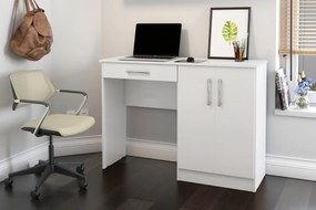 Mesa para Computador Space Branco - Patrimar Móveis