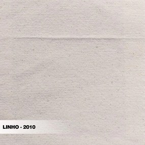 Poltrona Decorativa Pés em Madeira Tarantino Linho Off White Rústico G63 - Gran Belo