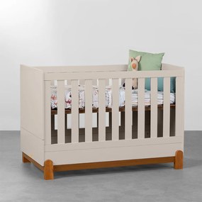 Berço Mini Cama Lotus - Areia Fosco