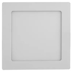 Plafon Led Embutir Quadrado Branco 12W Yamamura - LED BRANCO QUENTE (3000K)