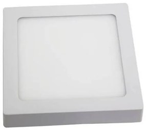 Plafon Led Sobrepor Branco 12W 16X16cm Yamamura - LED BRANCO FRIO (6000K)