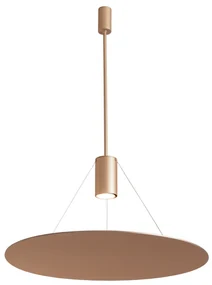 Pendente Ovni Ø50X50Cm 1Xmr16 Por Waldir Junior - Usina 51115/50 (CP-M - Champanhe Metálico)