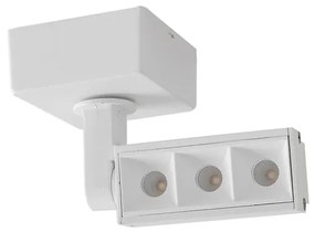 Spot Led Sobrepor Aluminio Branco 7w 48 2700k Picco