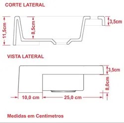 Cuba Pia Semi Encaixe para Banheiro Quadrada Kuad 355 C08 Rosa - Mpoze