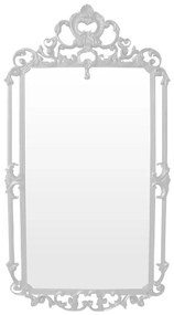 Espelho de Chão Mael Moldura com Detalhe Entalhado Design Clássico