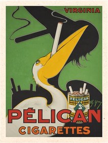 Placa Pelican Cigarettes Pequena